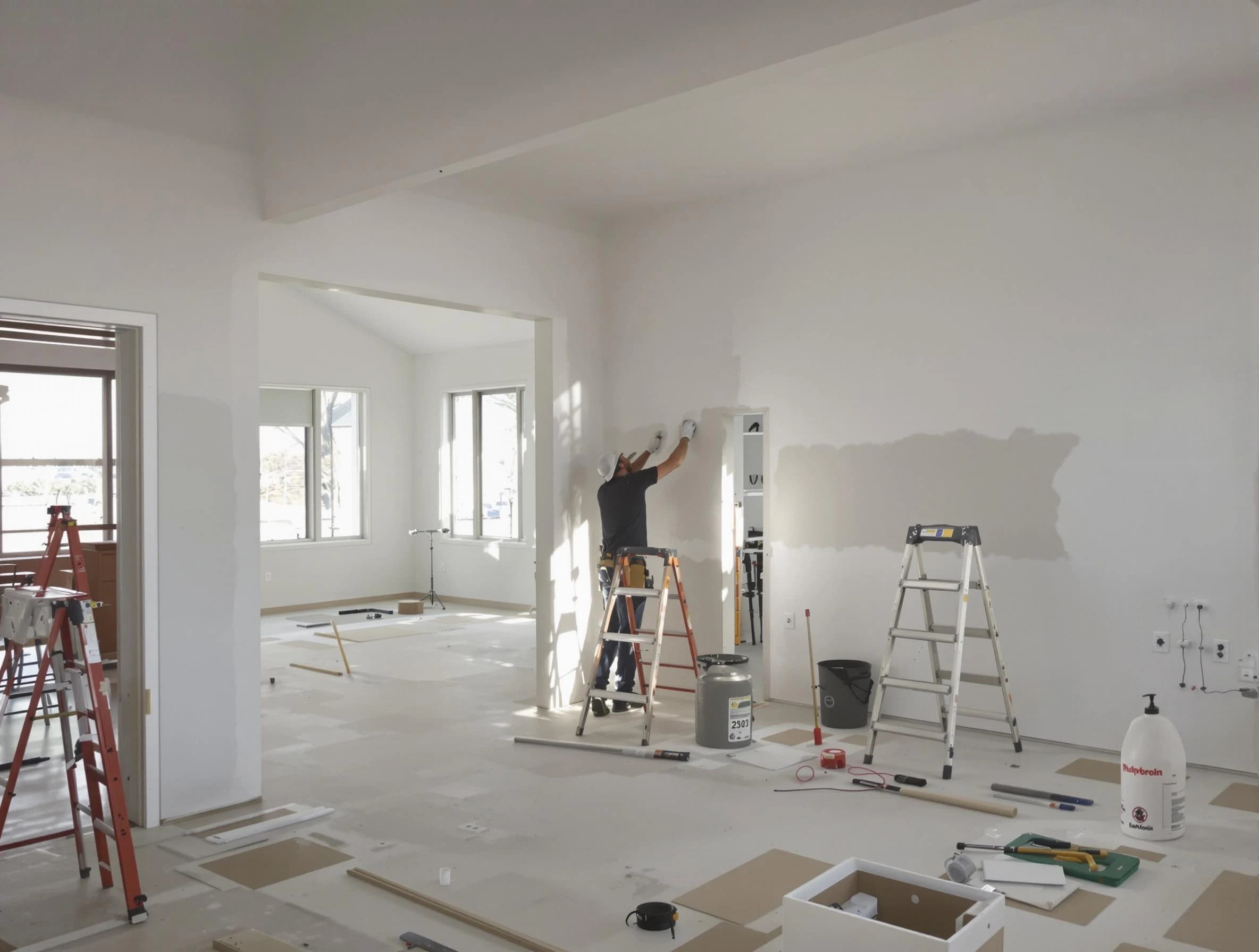 Detailed drywall installation with Mentor House Painters in Mentor