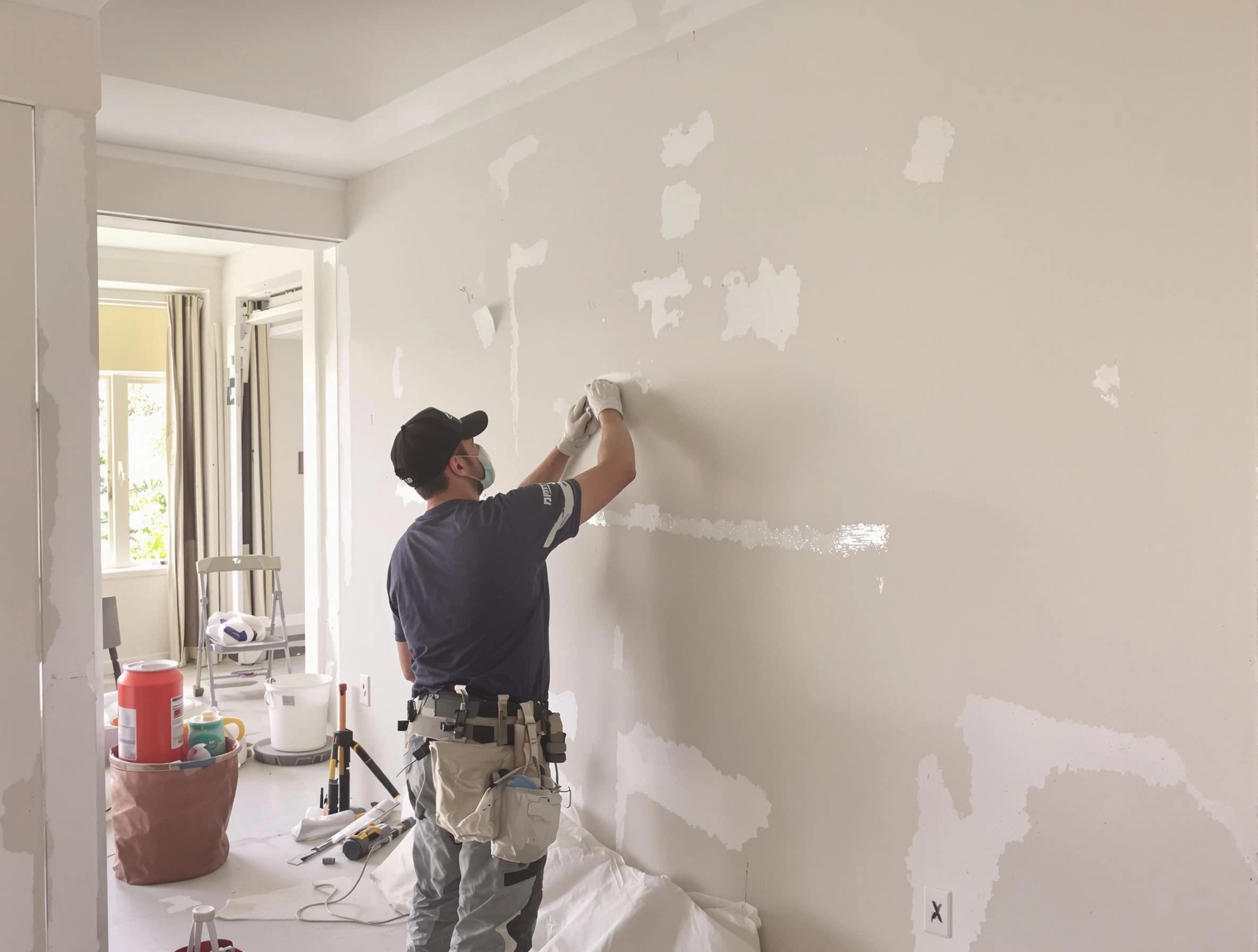 Taping and mudding service by Mentor House Painters in Mentor